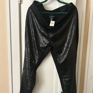 New matte sequin leggings